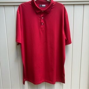 Callaway polo XL men’s opti-dri red